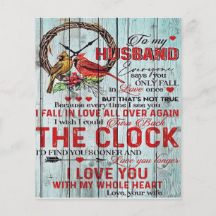 Flyer Gift Personalizado, Para Minha Letra Marido