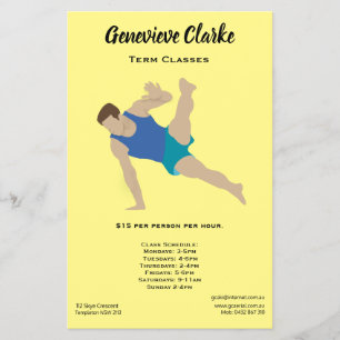 Flyer Ginasta Masculina