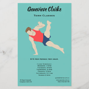 Flyer Ginasta Masculina