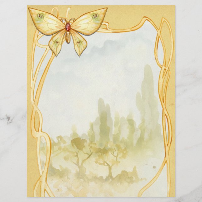 Flyer Golden Butterfly Spell Page (Frente)