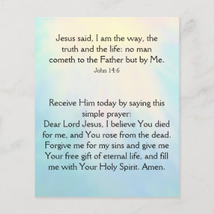 Flyer Gospel Tract