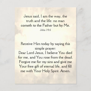 Flyer Gospel Tract