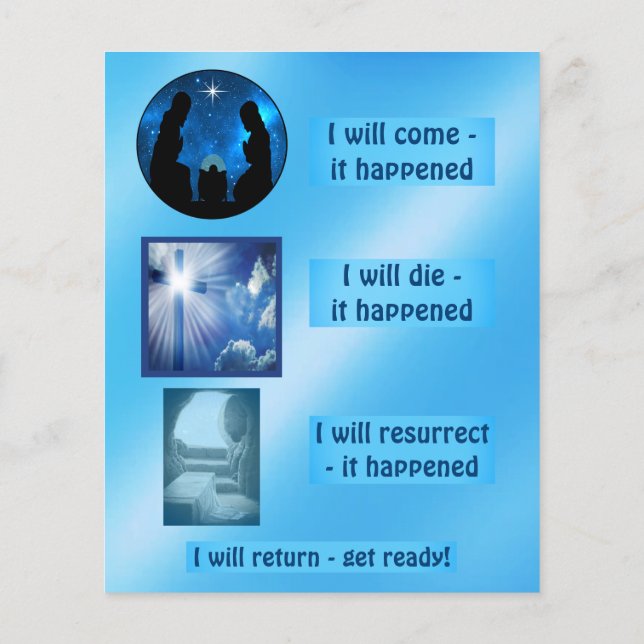 Flyer Gospel Tract (Verso)