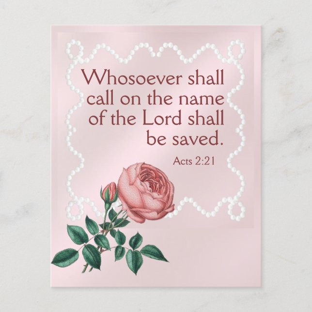 Flyer Gospel Tract (Frente)