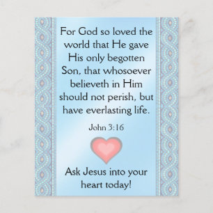 Flyer Gospel Tract