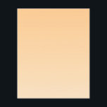 Flyer Gradiente Amarelo-Claro e Laranja<br><div class="desc">Cor amarelo claro e amarelo alaranjado.</div>