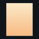 Flyer Gradiente de Cor Amarelo-Claro e Laranja<br><div class="desc">Cor amarelo claro e amarelo alaranjado.</div>