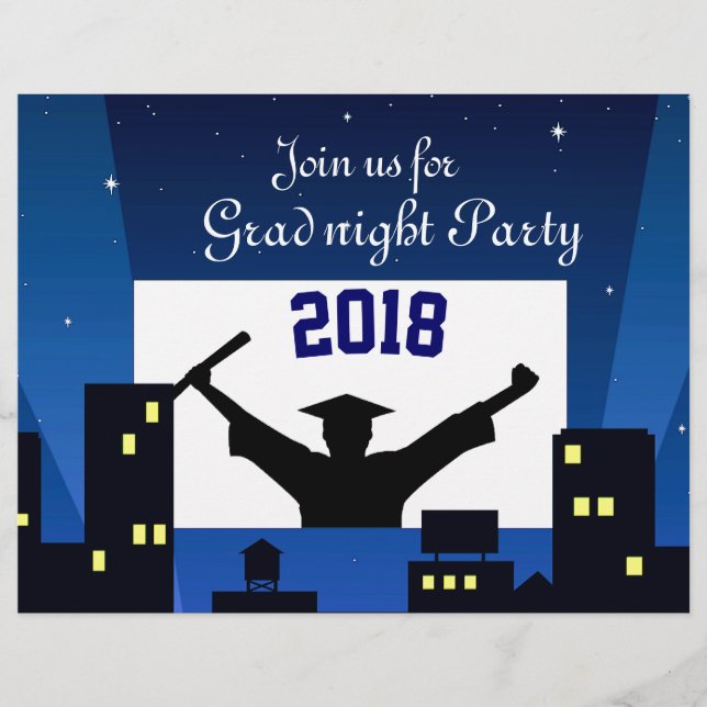 Flyer Graduation Party_ (Frente)
