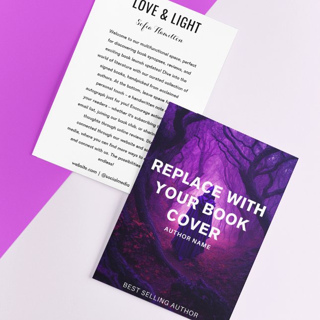 Flyer Gravador de Autor de Lunching do Livro de promocio (Criador carregado)