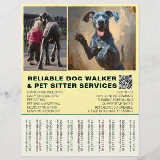 Flyer Great Dane Walker Simple Strip