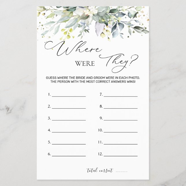 Flyer Greenerescência De Jogo chá de panela Onde Eles Es (Frente)