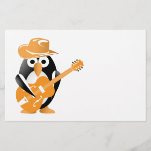Flyer Guitarista pinguim