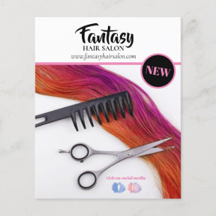 Flyer Hair Salon Design