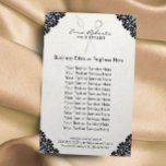 Flyer Hair Stylist Vintage Black Lacted Hair Salon<br><div class="desc">Folhetos de cabelo Vintage Black Laced Hair Salon Flyers.</div>