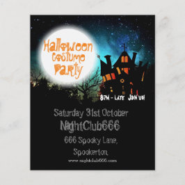 Flyer Halloween Spooky House