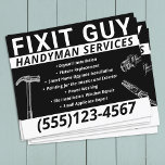 Flyer Handyman Carpentry<br><div class="desc">Folheto de publicidade da Handyman Carpentry</div>