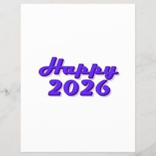Flyer Happy 2026