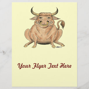 Flyer Happy Bull