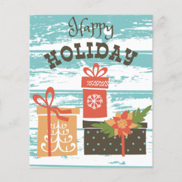 Flyer Happy Holiday Christmas Holiday Presents