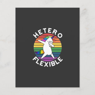Flyer Hetero LGBT LGBT Lésbica Gay transexual