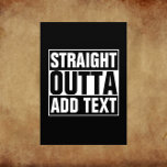 Flyer HETERO OUTTA - seu texto aqui com texto personaliz<br><div class="desc">HETERO OUTTA - seu texto aqui com texto personalizado</div>