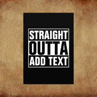 HETERO OUTTA - seu texto aqui com texto personaliz