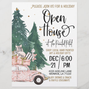 Flyer Holiday Open House