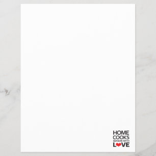 Flyer Home Cooks Season With Love