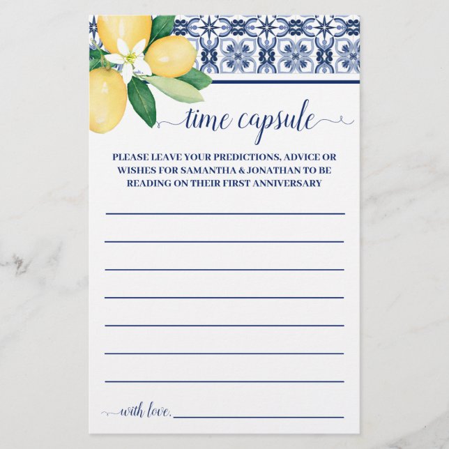 Flyer Horário mediterrânico - Conselhos sobre Cápsulas p (Frente)