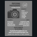 Flyer Ícone da câmera Pro, Fotógrafo, Aluguer de fotogra<br><div class="desc">Ícone Da Câmera Pro,  Fotógrafo,  Folhetos De Publicidade De Fotografia Adjudicados Pela Loja De Cartão de visita.</div>