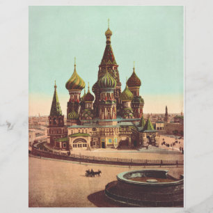 Flyer Igreja de São Basílio, Praça Vermelha Moscou
