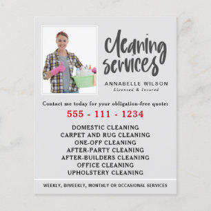 Flyer Imagem Moderna do Services
