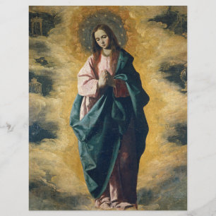 Flyer Immaculate Conception de Zurbarán