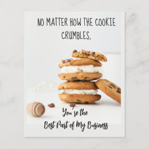 Flyer imobiliário COOKIE referências marketing mailer An