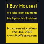 Flyer Imobiliário Imobiliário<br><div class="desc">Folheto para compra de casas como investidor imobiliário. Certifique-se de editá-lo para adicionar suas próprias informações de contato. Se não tiver um Web site,  pode remover essa seção ou obter um Web site em DoneDealWebsite.com.</div>