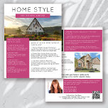 Flyer Imobiliário — Newsletter — Promocional Agricultura<br><div class="desc">Esta newsletter do marketing imobiliário HOME STYLE aumentará a conscientização sobre a marca e gerará novas pistas. A design moderna irá chamar a atenção de seus clientes potenciais e avisá-los que você é o agente imobiliário amistoso e conhecedor.</div>