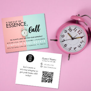 Flyer imóveis se o tempo é essencial, Ligue Anúncio