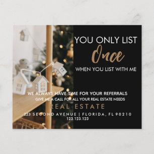 Flyer imóveis Você lista apenas uma vez quando lista com