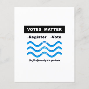 Flyer Importância de Votos