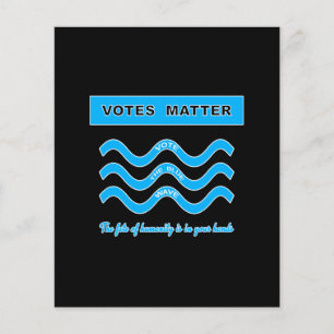 Flyer Importância de Votos