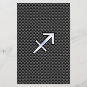 Flyer Impressão da fibra do carbono do preto do sinal d