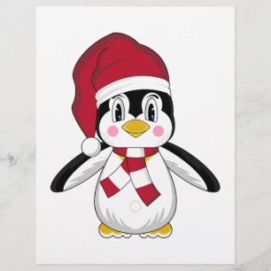 Flyer Insecto bonito do pinguim do Natal