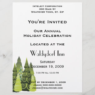 Flyer Insecto da festa natalícia