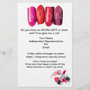 Flyer Insecto de Avon