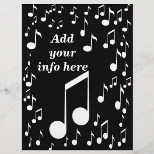 Flyer Insecto de Notes_ da música