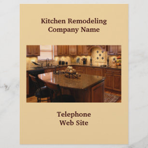 Flyer Insecto do negócio da cozinha Remodeler4