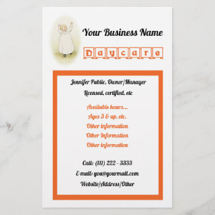 Flyer Insecto do negócio da guarda do vintage