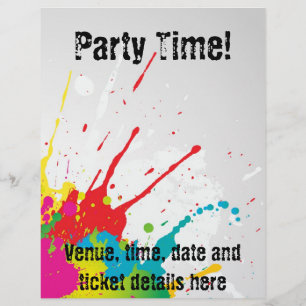 Flyer Insecto do partido do Grunge