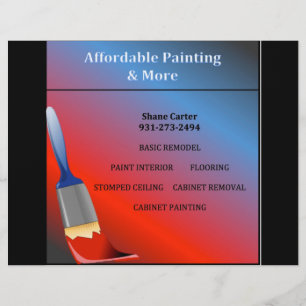 Flyer Insecto do pintor