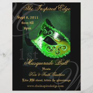 Flyer Insecto verde elegante do evento do partido da